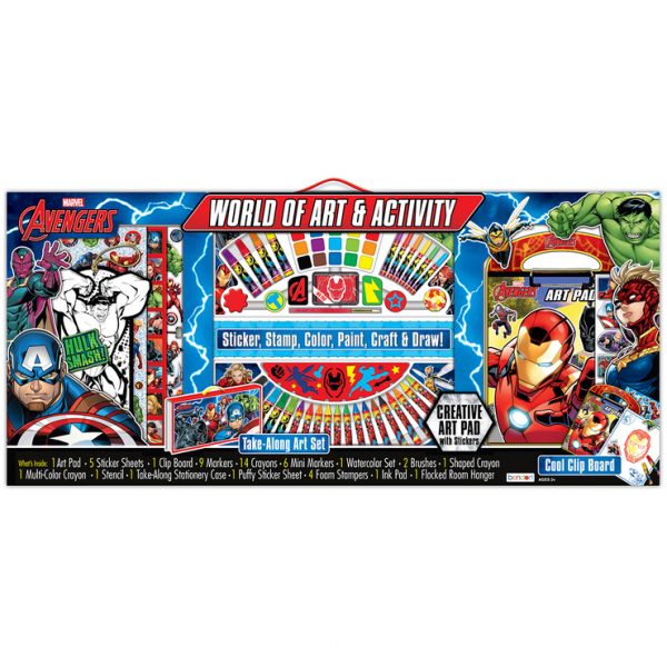 Bendon's Giant Trifold Art Collection Marvel